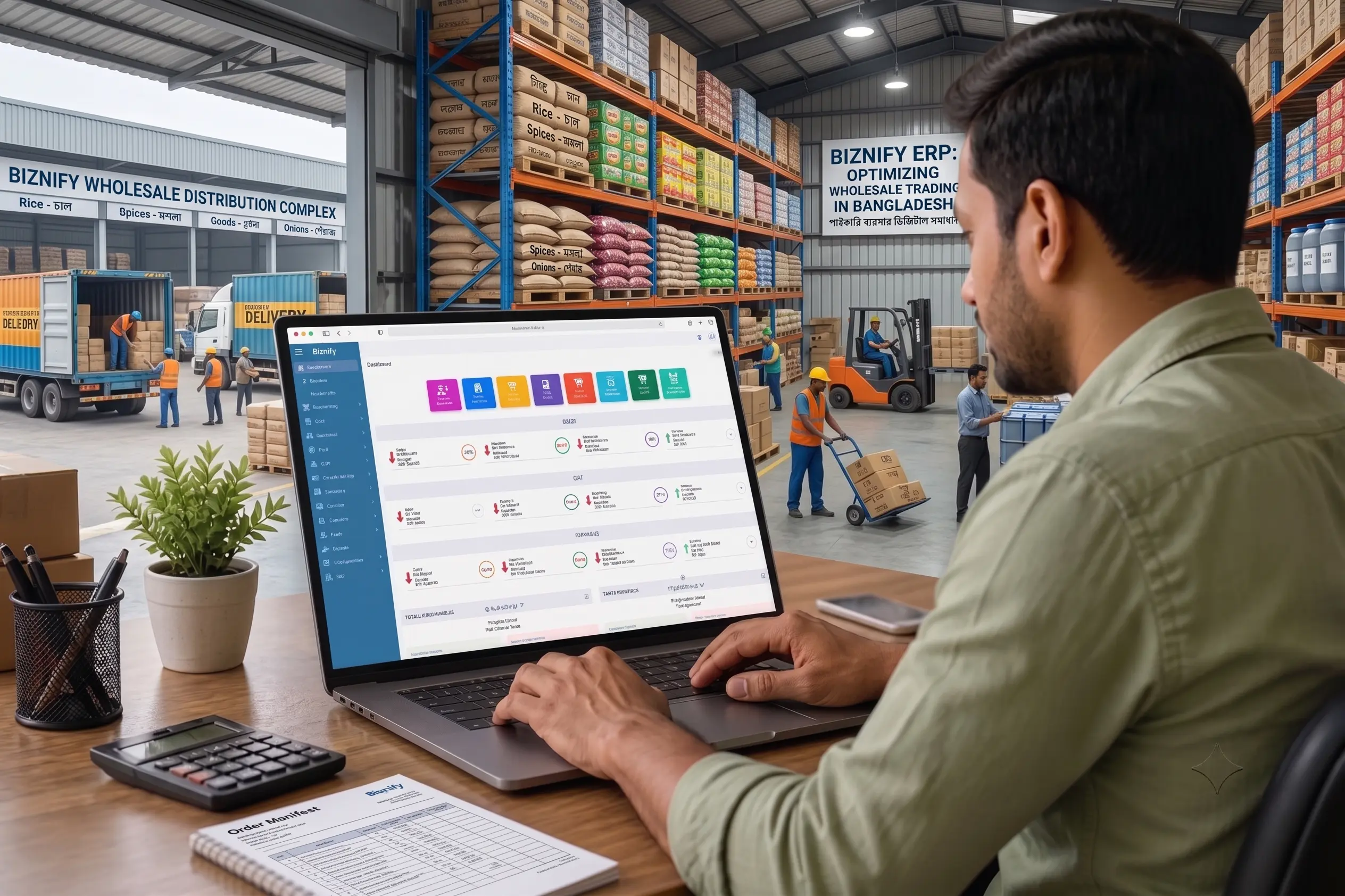 Wholesale Business Dashboard